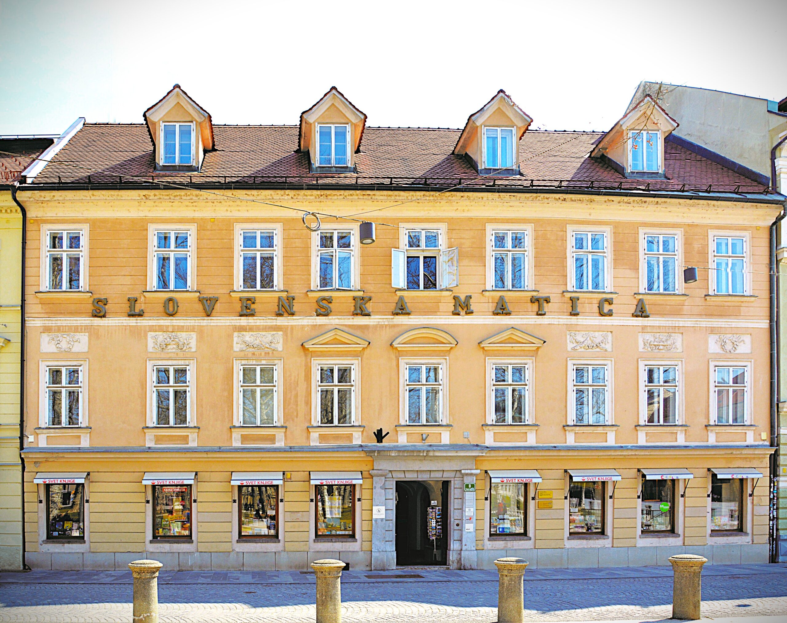 Zunanjost stavbe Slovenske matice (Vir: SM)